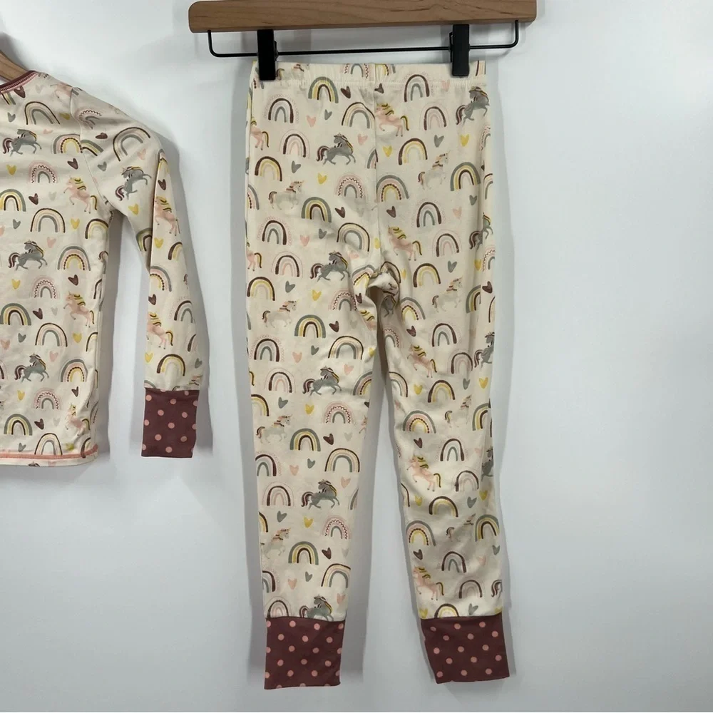 Matilda Jane Just Imagine Sutton Unicorns and Rainbows Jammies Pajama Set